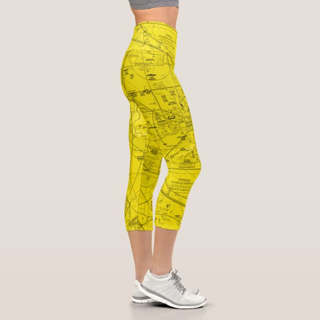 Gráfico TAC Phoenix Capri Leggings (Derecha)
