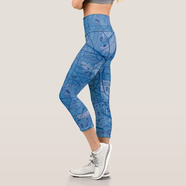 Gráfico TAC Phoenix Capri Leggings (Izquierda)