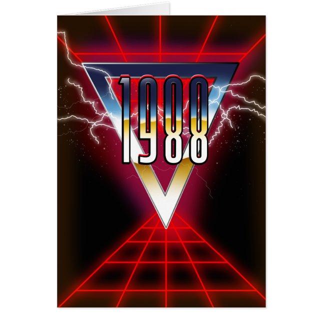 Gráfico tech noir de 1988 (Frente)