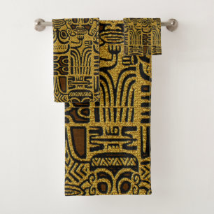 Gráfico tribal afrocéntrico africano
