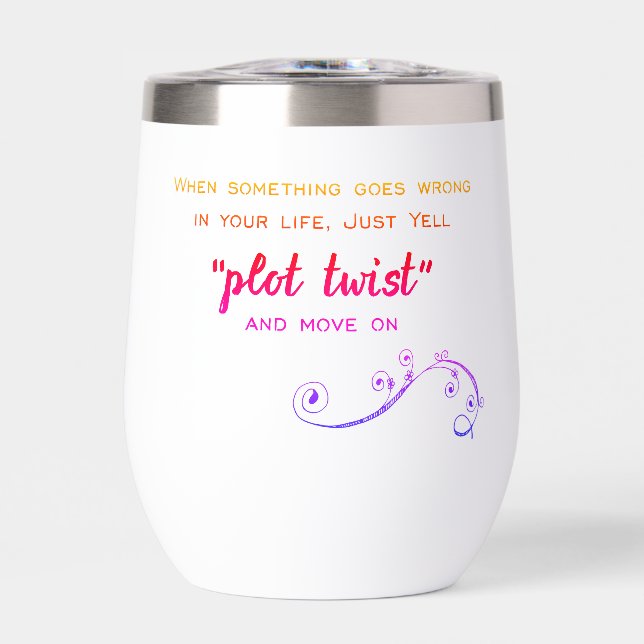 Gráfico Twist Humor divertido del libro (Frente)