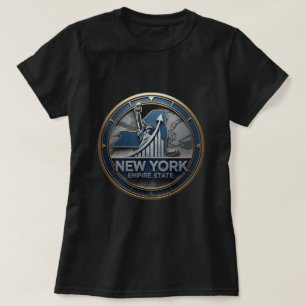 Gráficos de camiseta ZOYNK Estado de Nueva York 00