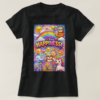 Gráficos de camiseta ZOYNK Felicidad 0045418