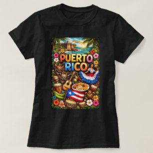 Gráficos de camiseta ZOYNK Puerto Rico 0045382