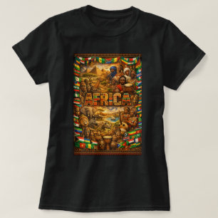 Gráficos de camisetas ZOYNK África 0045389
