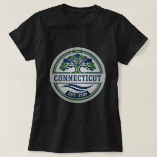 Gráficos de camisetas ZOYNK Connecticut 0045211