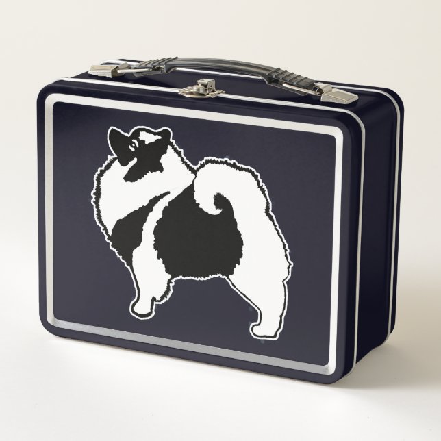 Gráficos de Keeshond - Arte de perro original lind (Anverso)