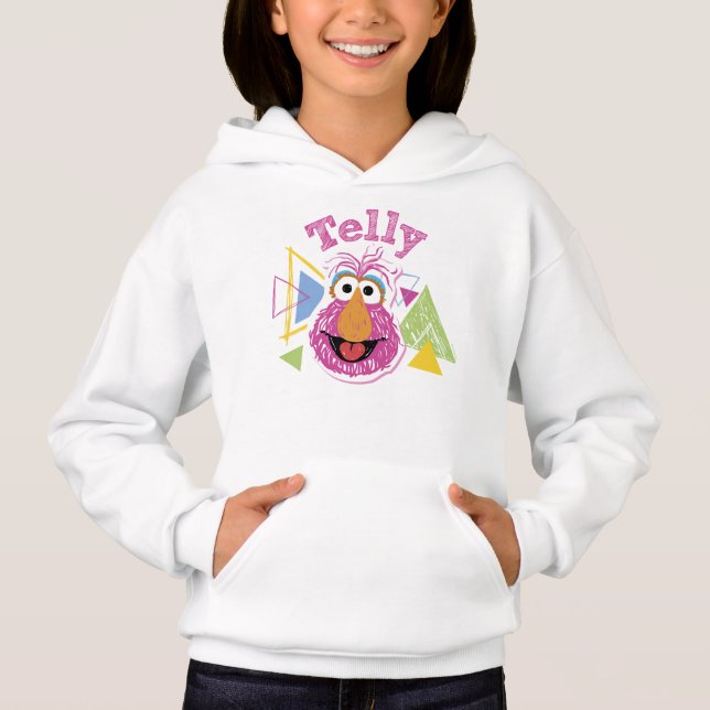 Gráficos Divertidos de Telly Monster (Anverso)