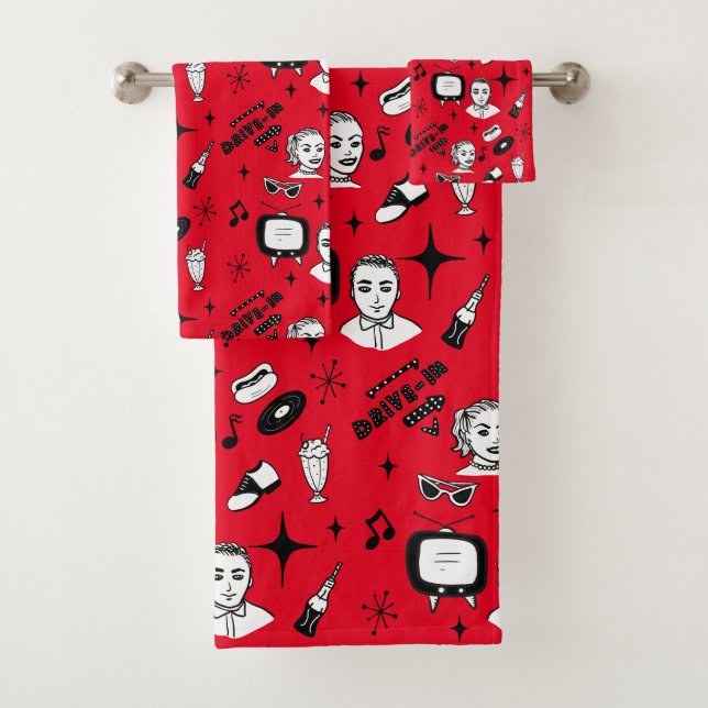 Gráficos nostálgicos de estilo del Pop retro de lo (In situ)