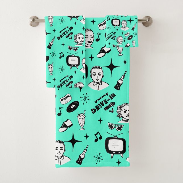 Gráficos nostálgicos de estilo del Pop retro de lo (In situ)