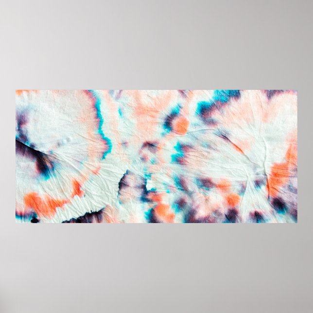 Grafiti de Arte Sucio de Otoño. Tie Dye Shibori. B (Frente)