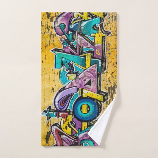 Grafiti, Grundarfjordur, Islandia (Toalla de mano)