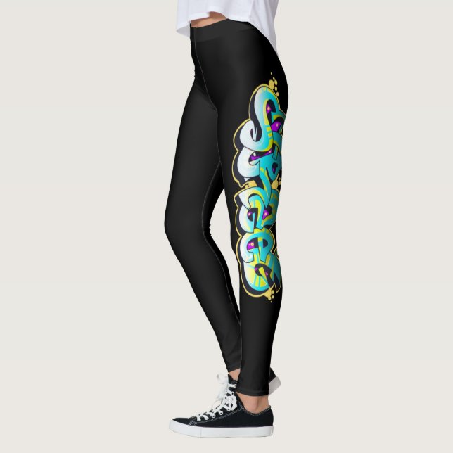 Grafiti Leggings (Izquierda)