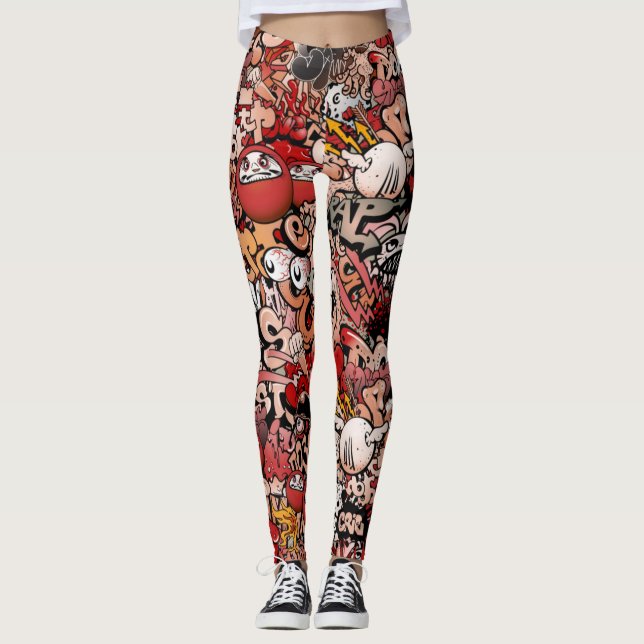 Grafiti Leggings (Anverso)
