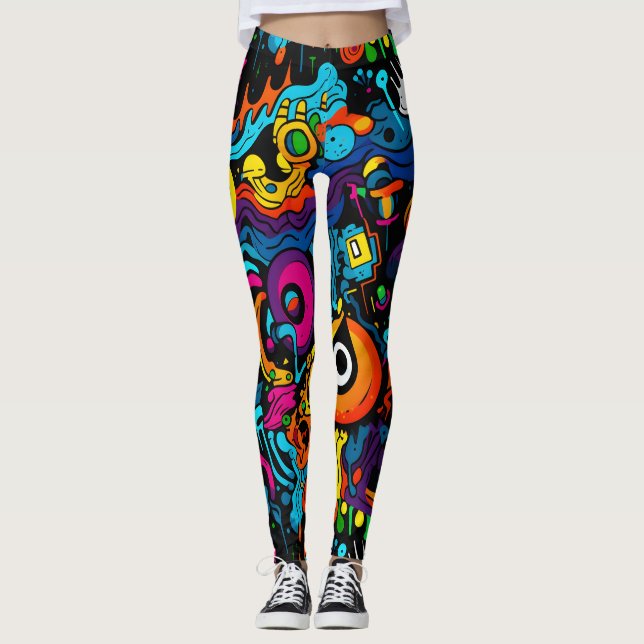 Grafiti Leggings (Anverso)