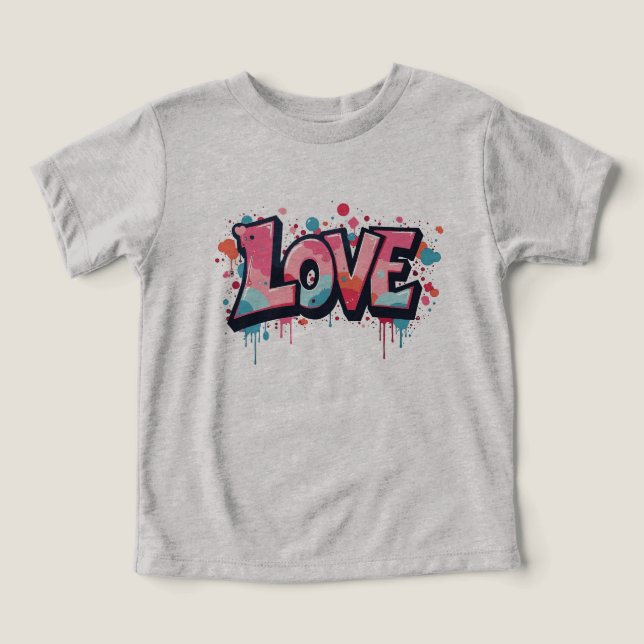 Grafiti Pastel de la bomba de amor (Diseño delantero )