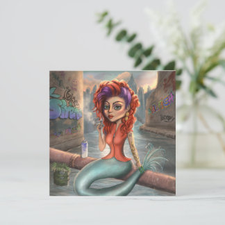 Grafitti Mermaid