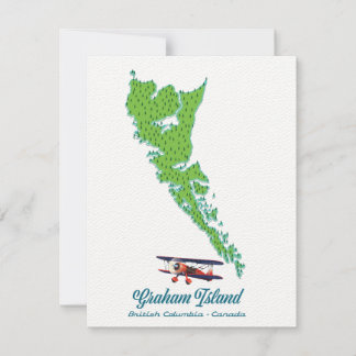 Graham Island British Columbia Travel map