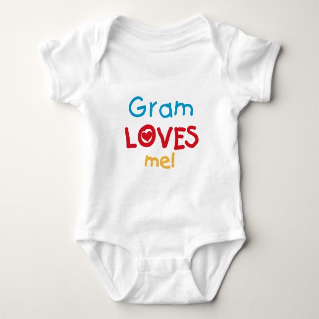 Gram me ama camisetas y regalos (Anverso)