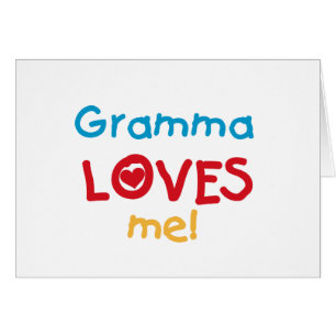 Gramma me ama camisetas y regalos