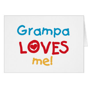 Grampa me ama camisetas y regalos