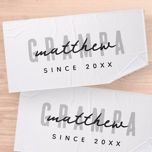 Grampa Modern Elegant Simple Día del Padre (Subido por el creador)