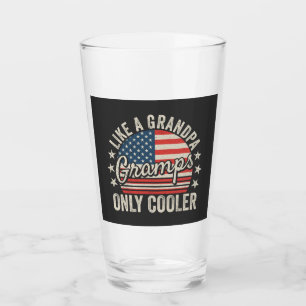 Gramps Like a Grandpa Only Cooler USA Flag DK