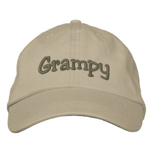 Grampy Khaki Embroided Baseball Cap / Gorra