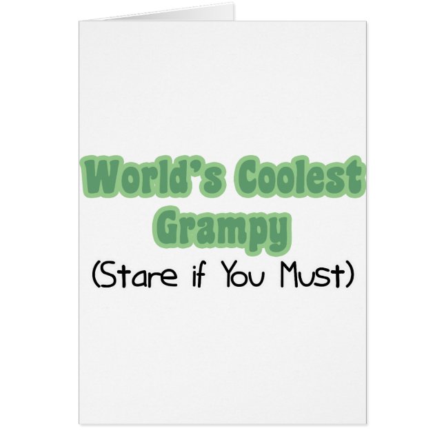 Grampy más fresco del mundo (Frente)