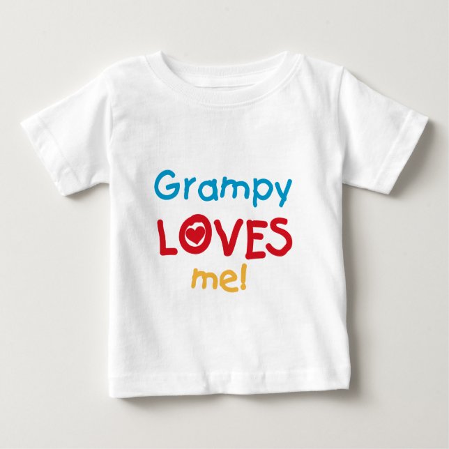 Grampy me ama camisetas y regalos (Anverso)