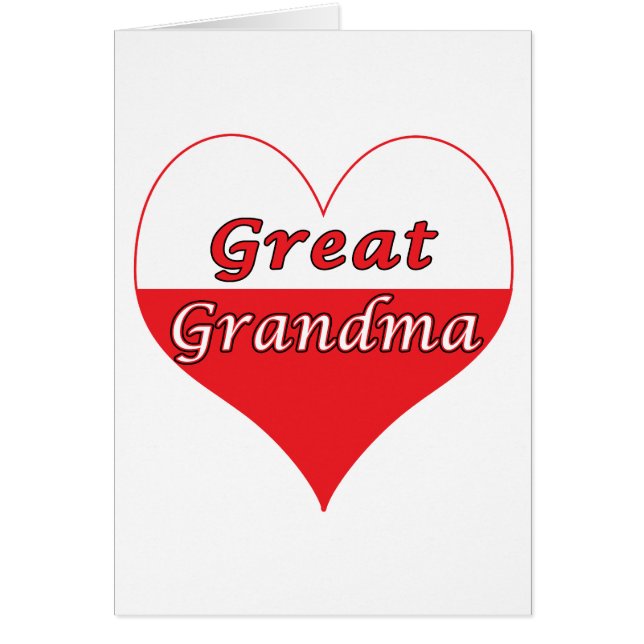 Gran Abuela Corazón Polaco (Frente)