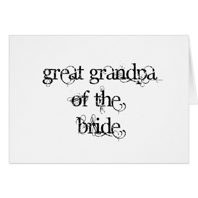 Gran abuelo de la novia (Anverso (Horizontal))