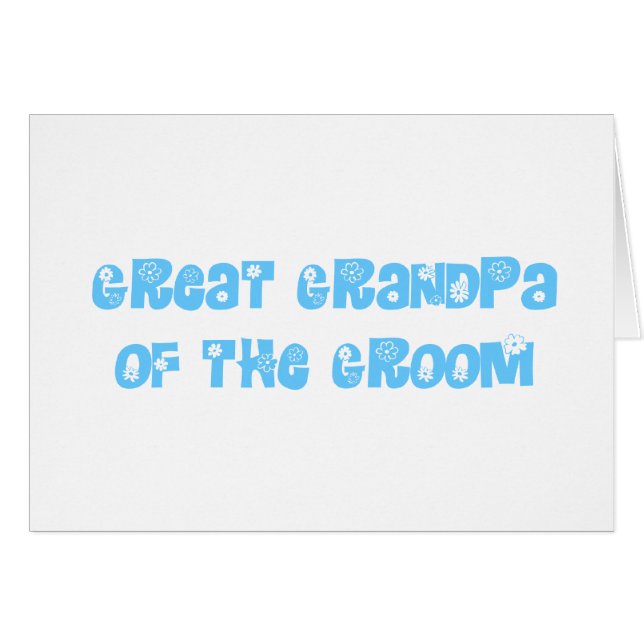 Gran Abuelo del Groom (Anverso (Horizontal))