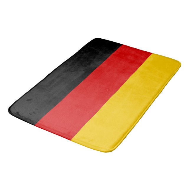 Gran alfombra de baño con bandera de Alemania (Angular)