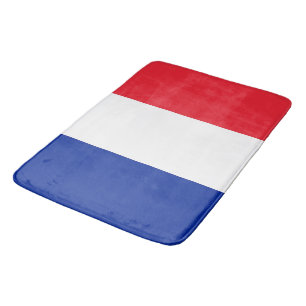 Gran alfombra de baño con bandera de Francia