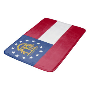 Gran alfombra de baño con bandera de Georgia, Esta
