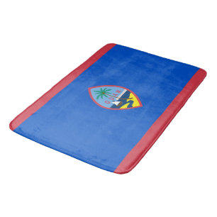 Gran alfombra de baño con bandera de Guam, Estados