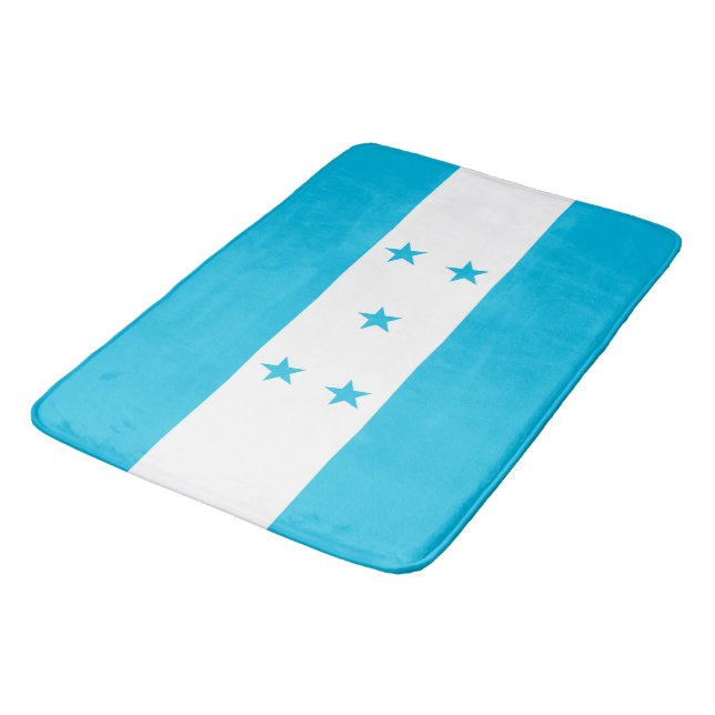 Gran alfombra de baño con bandera de Honduras (Angular)