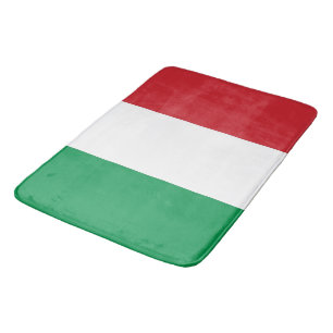 Gran alfombra de baño con bandera de Italia
