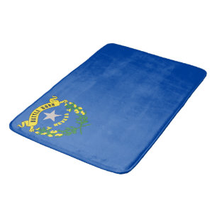 Gran alfombra de baño con bandera de Nevada, Estad