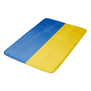 Gran alfombra de baño con bandera de Ucrania
