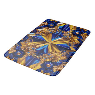 Gran alfombra de baño con colores suecos