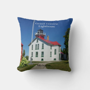 Gran almohada cuadrada del faro de Travesía