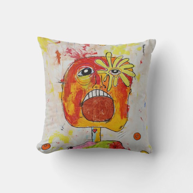 ¡Gran Almohada de Grito Artístico! (Anverso)