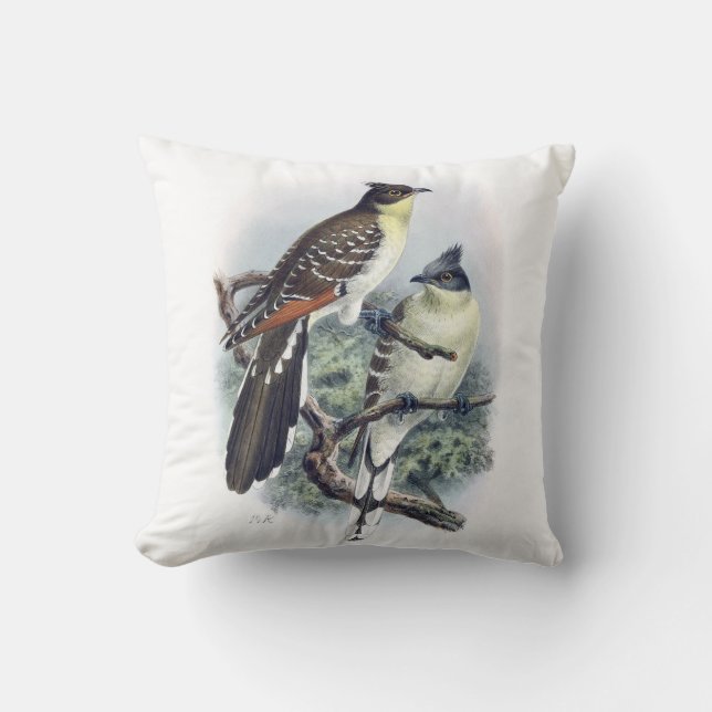 Gran Almohada de pájaro cucú (Anverso)