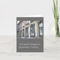 GRAN ANTIGUO EDIFICIO RUSO/HUMORÍFICA TARJETA DE C