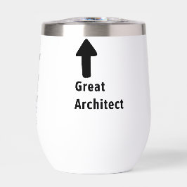 Gran Arquitecto Flecha Divertida Nombre Editable