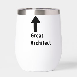 Gran Arquitecto Flecha Divertida Nombre Editable