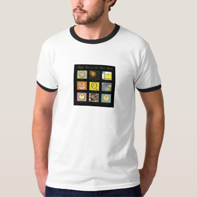 Gran artista: camiseta feliz (Anverso)