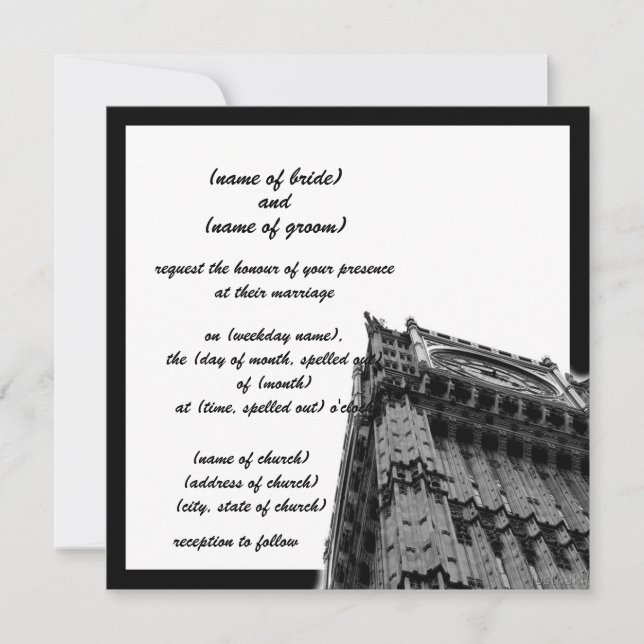gran ben ii invitación (Anverso)